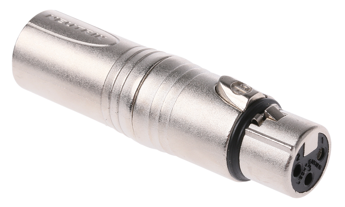 Neutrik AV Adapter, Female XLR to Male XLR