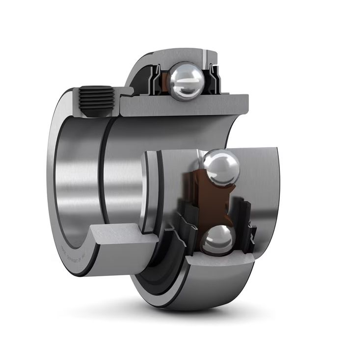 SKF Bearing Unit Insert 40mm ID 80mm OD YEL 208-2F