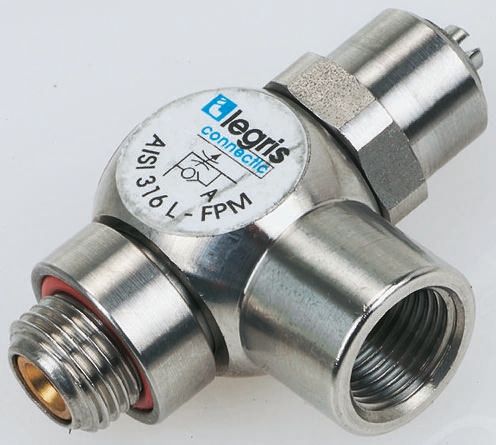 Legris 7810 Series Threaded Flow Regulator, G 1/4 Male Inlet Port x G 1/4 Male Outlet Port
