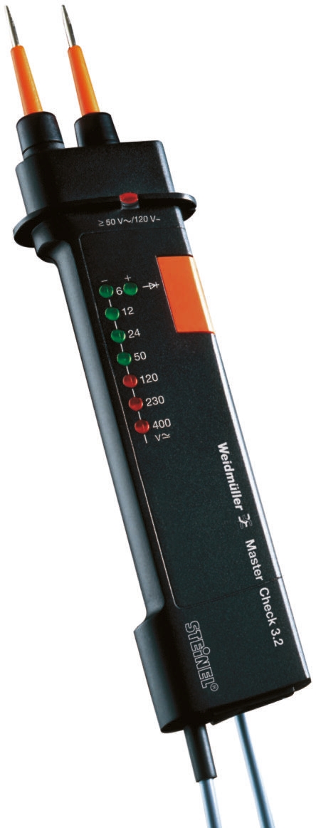 Weidmuller 9918880000, LED Voltage Indicator, 400V ac/dc, Continuity Check, Battery Powered