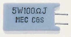 TE Connectivity 150Ω Wire Wound Resistor 5W ±5% SQMW5150RJ