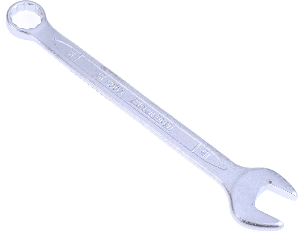 Teng Tools Combination Spanner, 15mm, 190 mm Overall