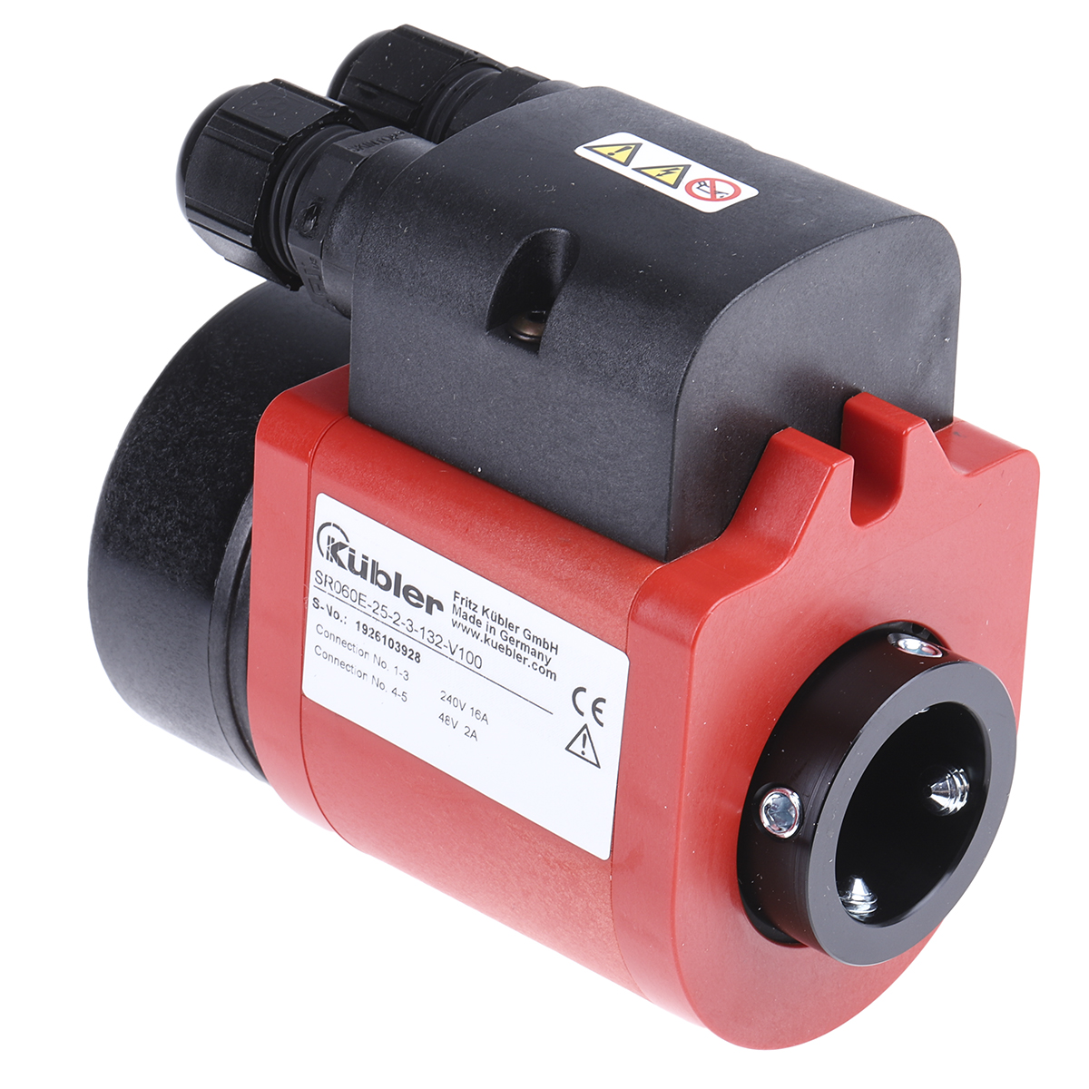 Kubler Compact Slip Ring, Hollow Type, 25mm Shaft