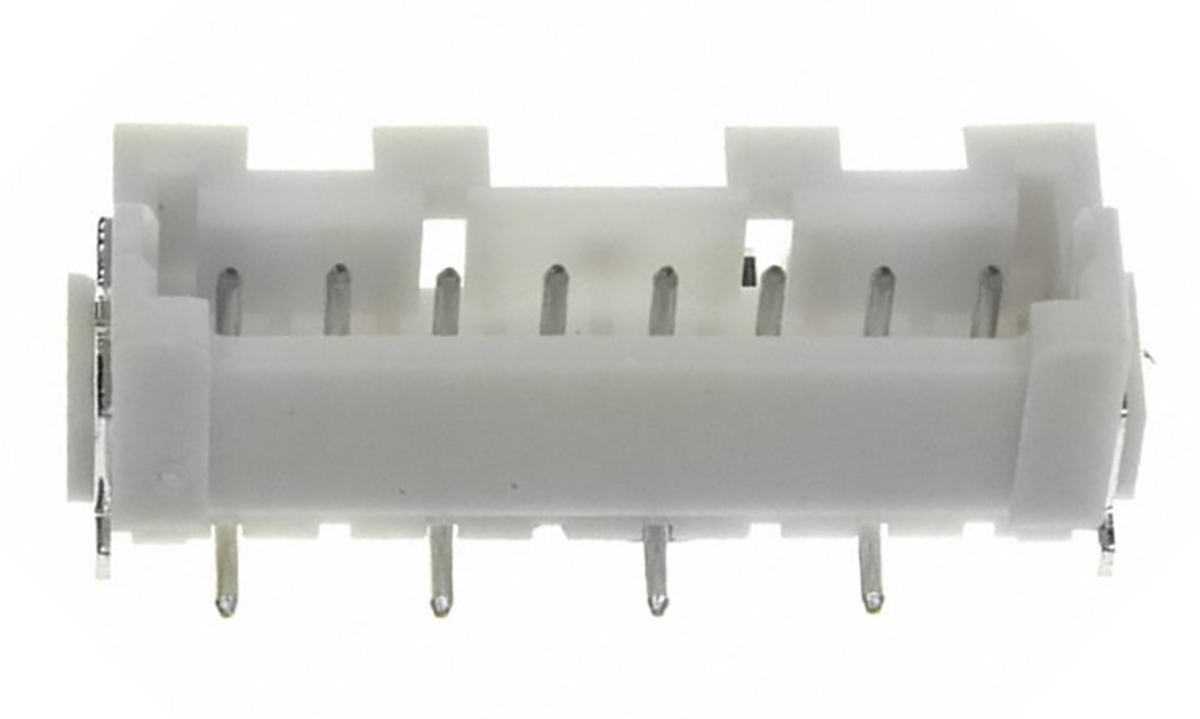 JST XA Series Straight Surface PCB Header, 8 Contact(s), 2.5 mm Pitch, 1 Row, Shrouded