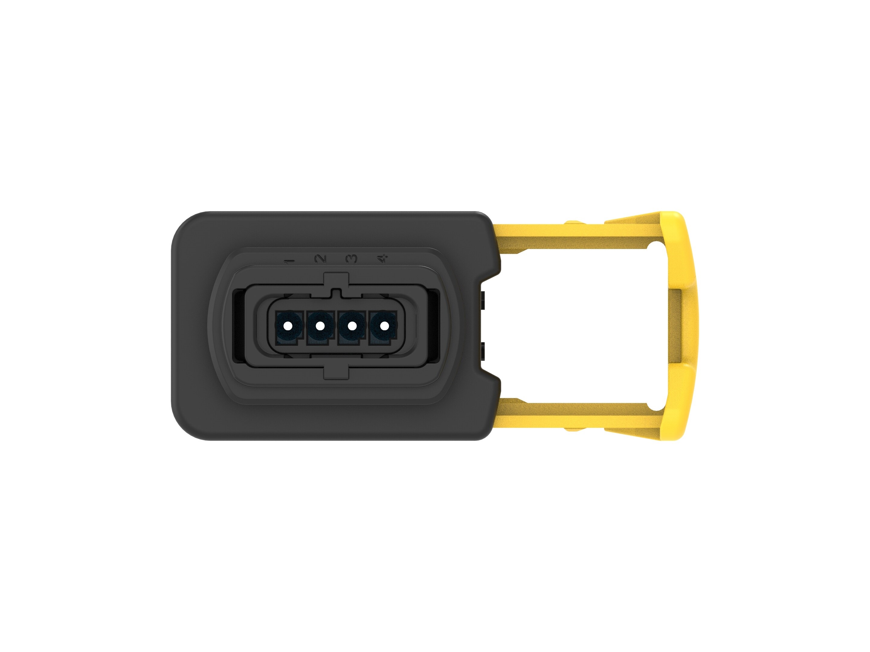 TE Connectivity, Heavy Duty Sealed Connector Series Automotive Connector Socket Black Cable Mount 4 Way, Wire