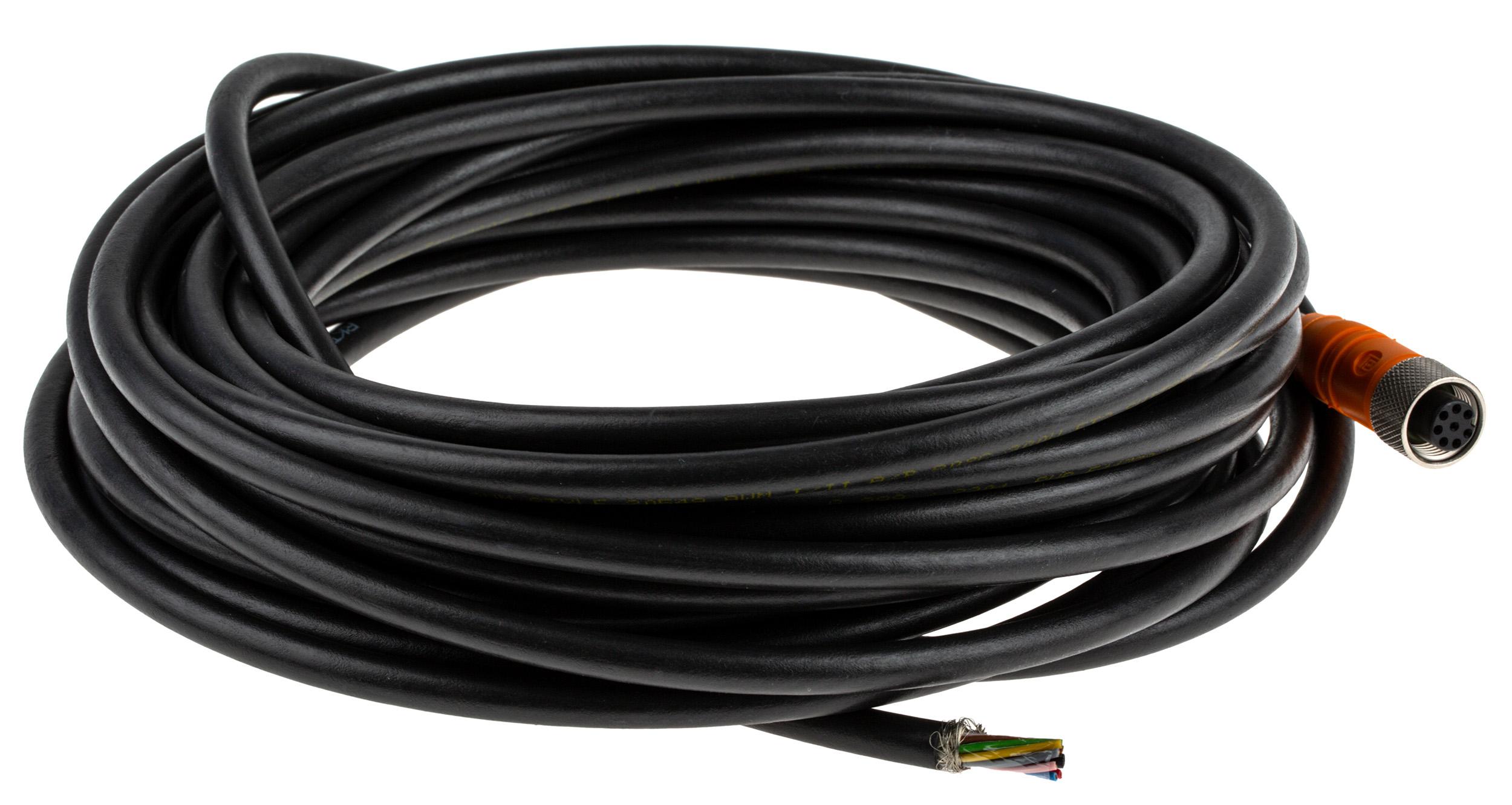 Lumberg Automation Female 8 way M12 to Free End Sensor Actuator Cable