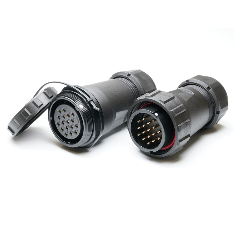 RS PRO Circular Connector, 17 Contacts, In-Line Cable Mount, SP29 Connector, Plug, Socket, Male/Female, IP68, SP29