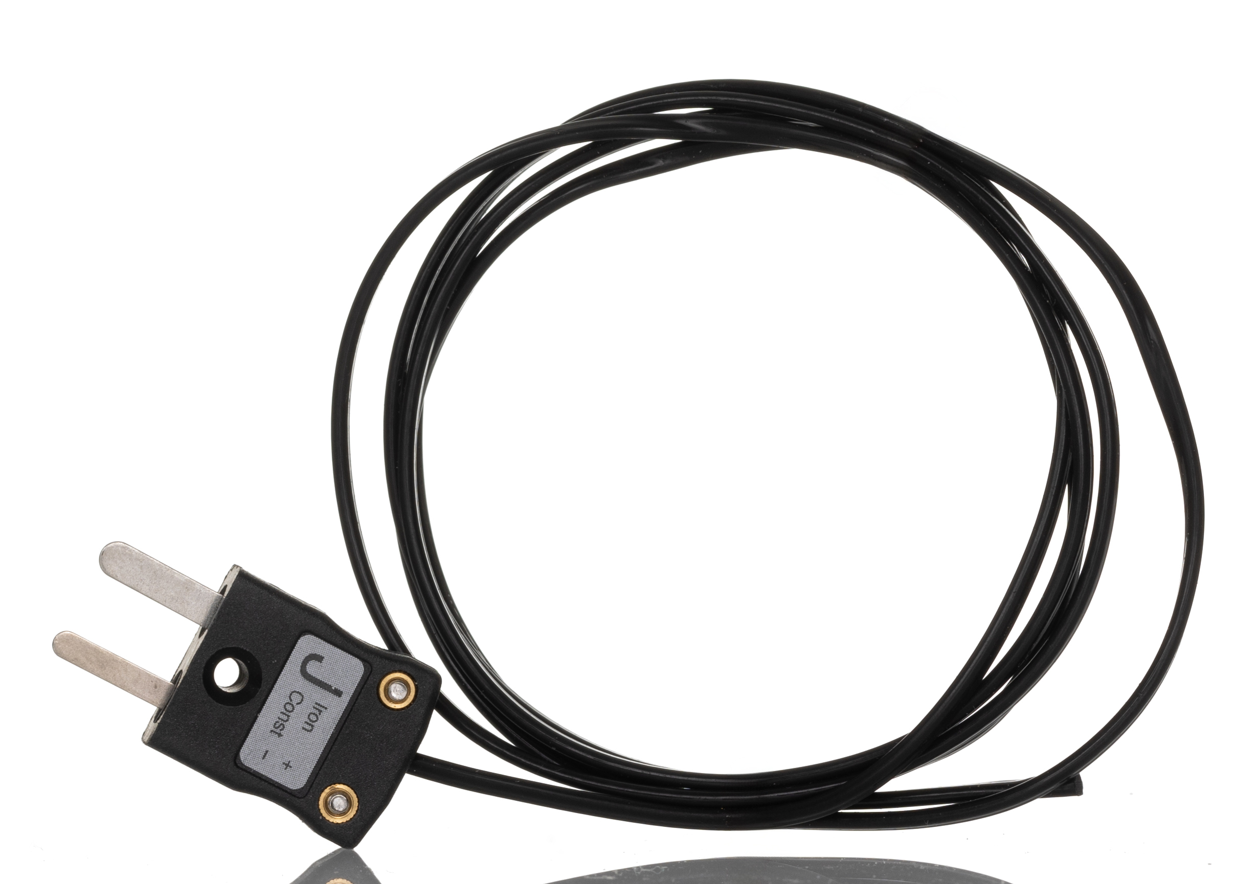 RS PRO Type J Hermetically Sealed Thermocouple 1m Length, 7/0.2mm Diameter, -75°C → +260°C