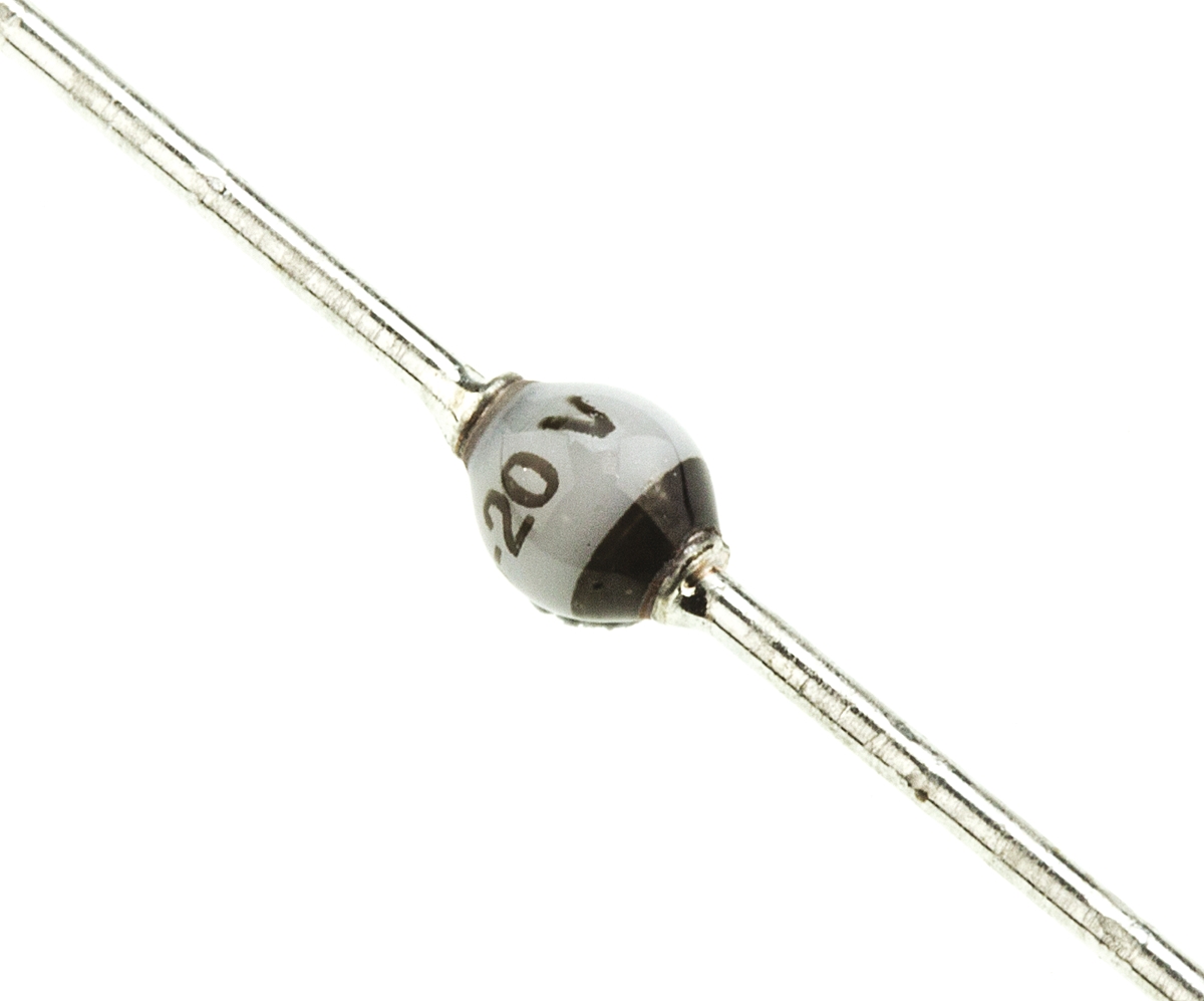 Vishay 2 kV 250 mA Diode High Voltage 2-Pin SOD-57 BY203-20STAP