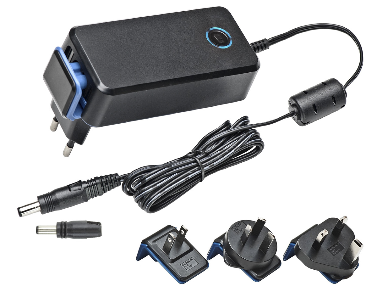 Mascot 28W Plug-In AC/DC Adapter 7.5V dc Output, 3.73A Output