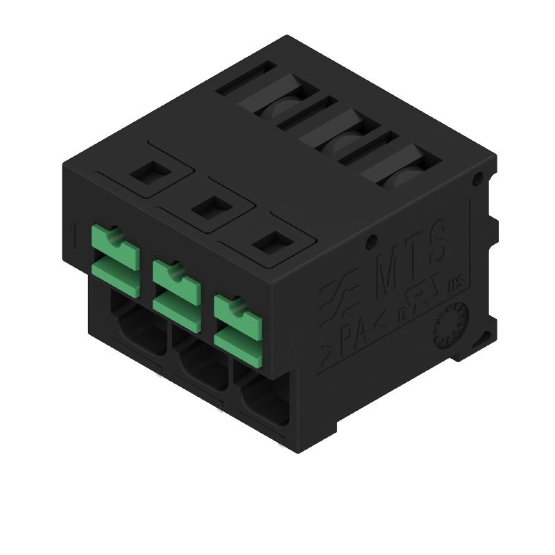 Weidmüller OMNIMATE4.0 Series PCB Terminal, 3-Contact, 5mm Pitch, PCB Mount, 1-Row, Snap In Termination