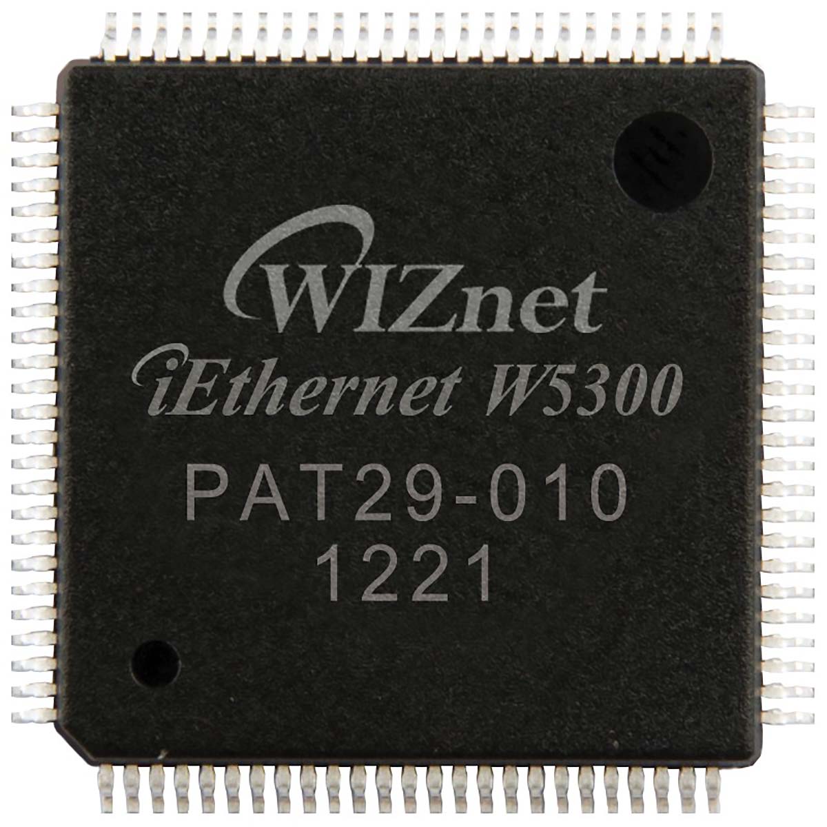 WIZnet Inc W5300, Ethernet Controller, 10Mbps MDI/MDIX, MII, 3.3 V, 100-Pin LQFP