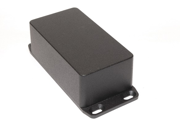 Hammond 1590 Series Die Cast Aluminium Enclosure, IP54, Flanged, 113 x 113 x 42mm