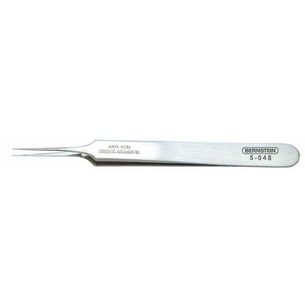 Bernstein 110 mm, Stainless Steel, Pointed, Tweezers