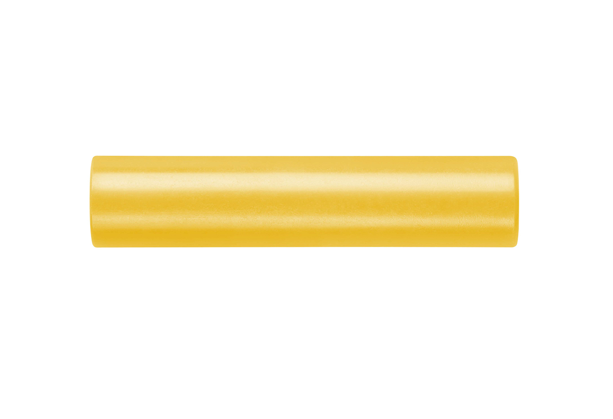 Schutzinger Yellow, Female to Female Banana adapter With Brass contacts