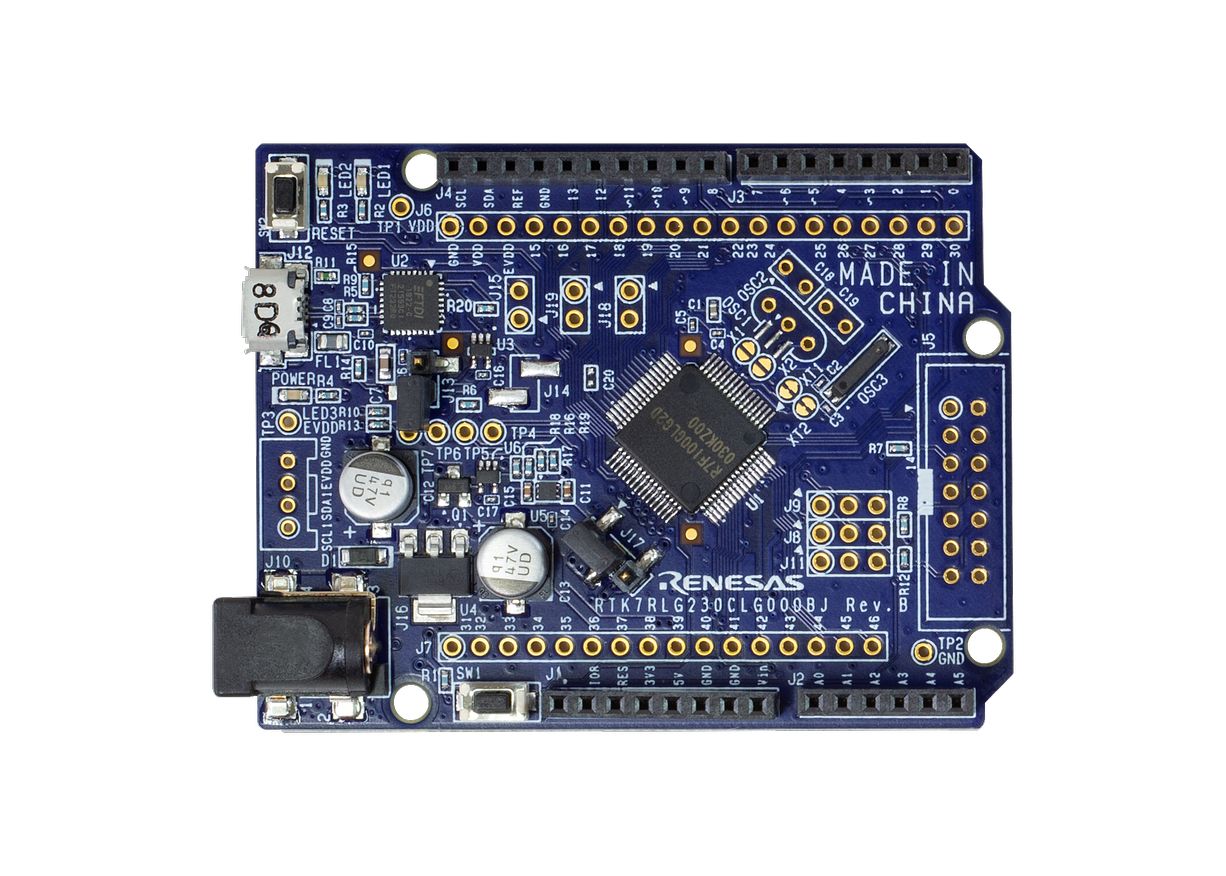 Renesas Electronics Fast Prototyping Board for RL78/G23 16 bit Prototyping Board RTK7RLG230CLG000BJ