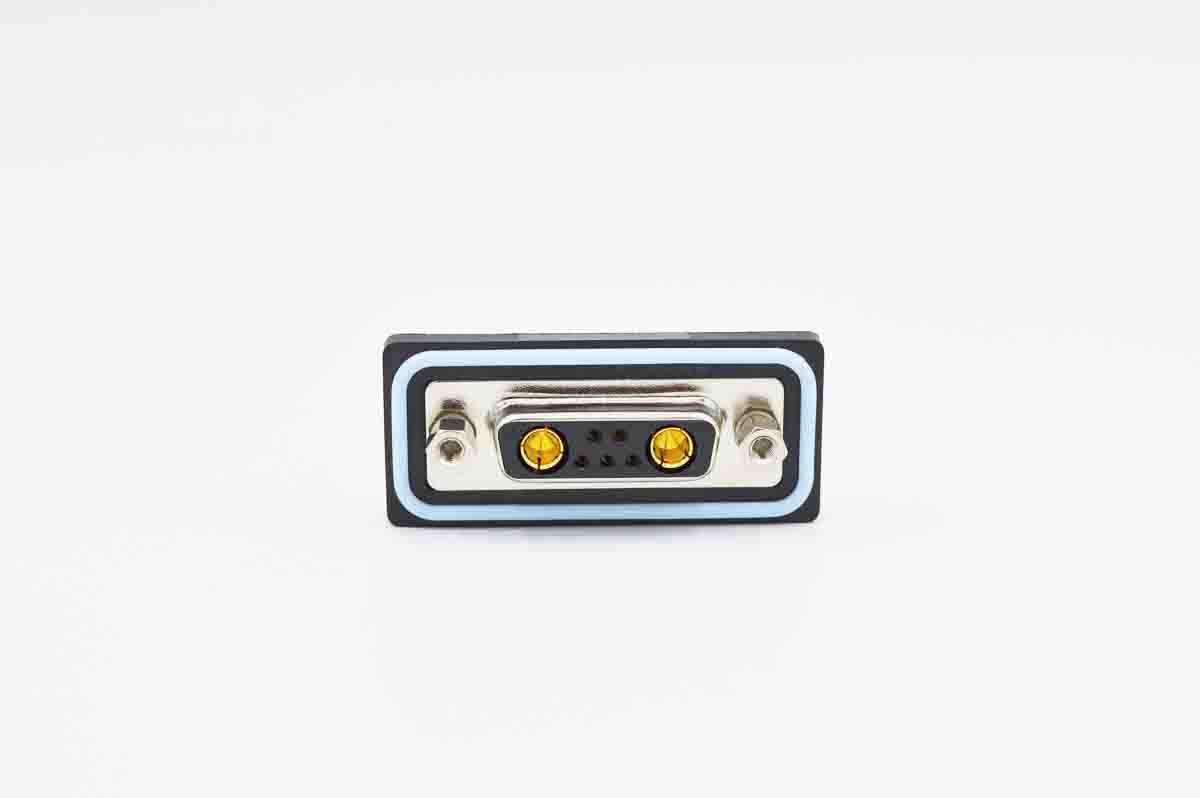 Norcomp SDF 37 Way Vertical PCB D-sub Connector Plug, 2.74mm Pitch, with 4-40 Screw Locks