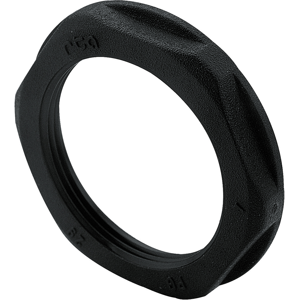 Legrand Black Plastic Cable Gland Locknut