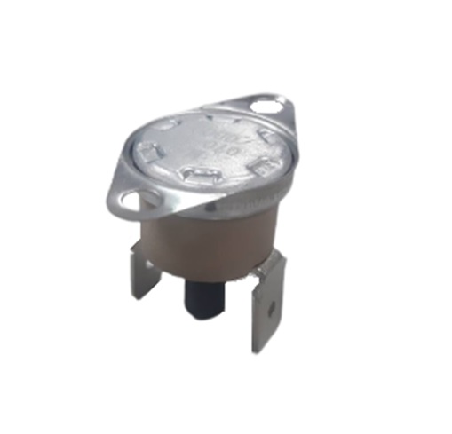 RS PRO Bi-Metallic Thermostat, Opens at 100°C, Closes at -20°C, +180°C Max, NC, Manual Reset, Fixed Mount