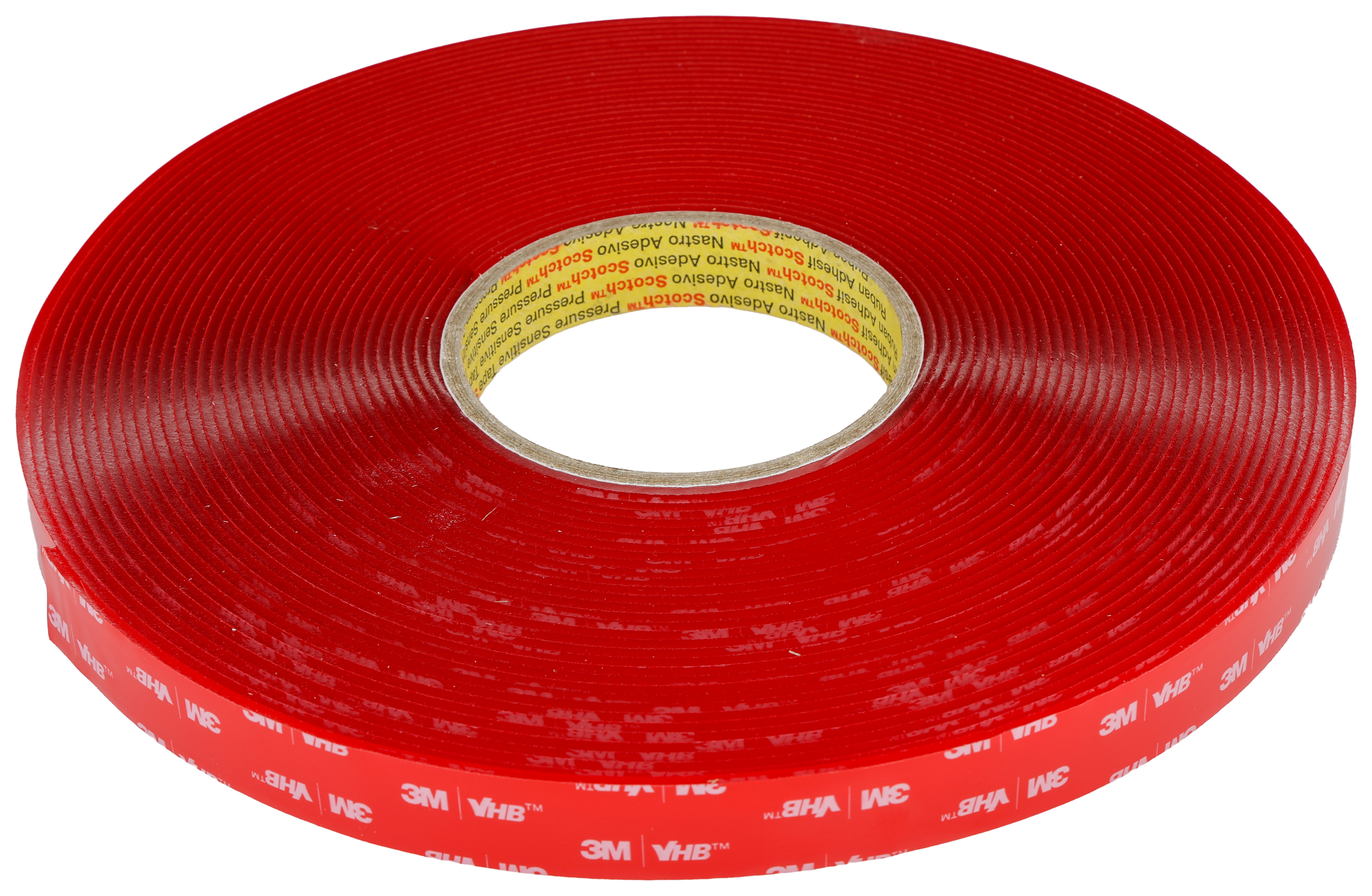 3M 4918F, VHB Clear Foam Tape, 19.0mm x 16.50m, 2.0mm Thick