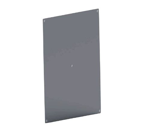 HellermannTyton PBM Series Metal Mounting Plate, 262 x 198 x 2mm