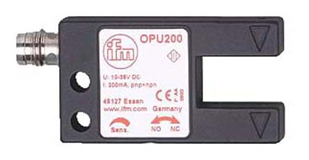 ifm electronic Through Beam Photoelectric Sensor, Fork Sensor, >0.3 mm Detection Range IO-LINK