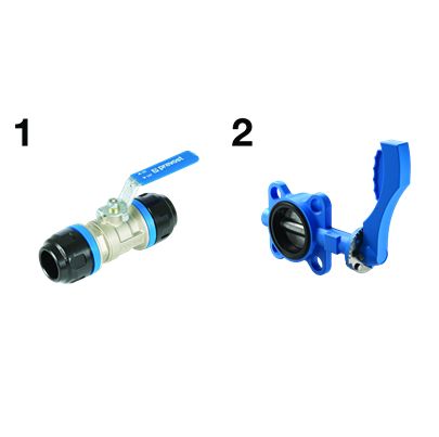 PREVOST 16 bar Aluminium Flow Valve