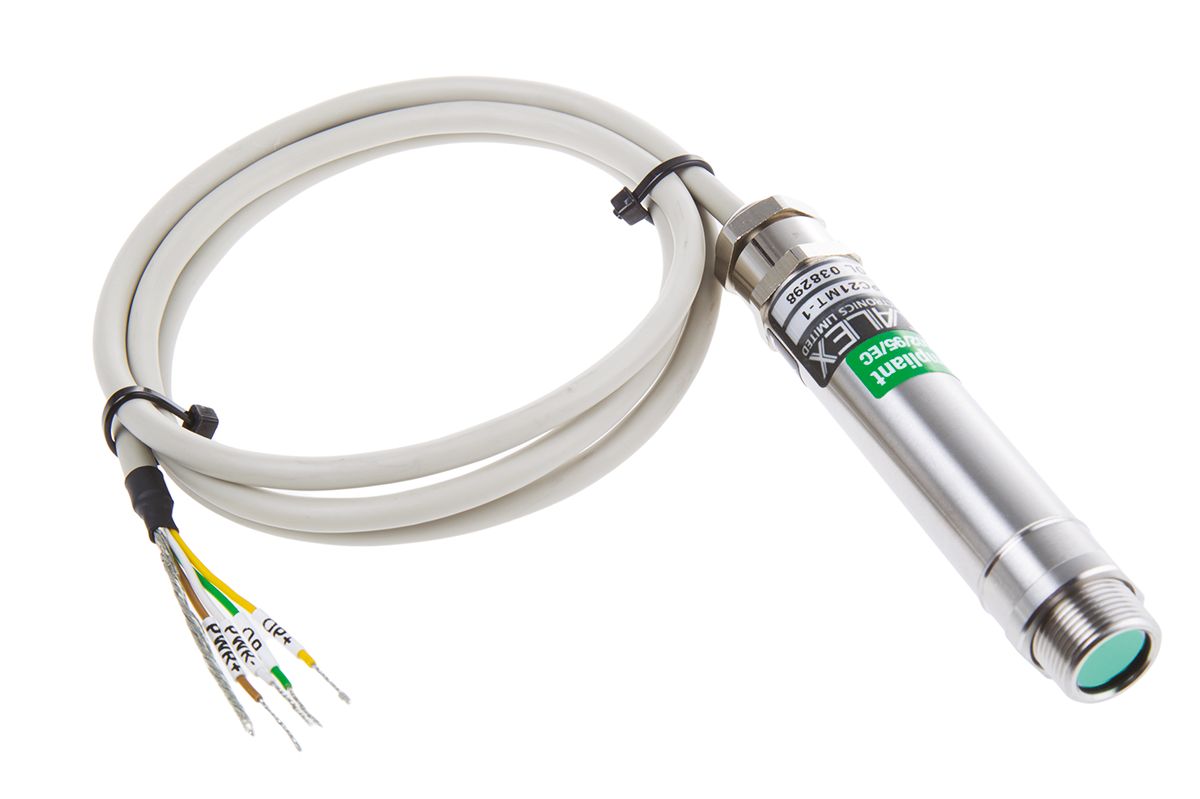 Calex PC21MT-1 mV Output Signal IR Temperature Sensor, 1m Cable, 0°C to +250°C