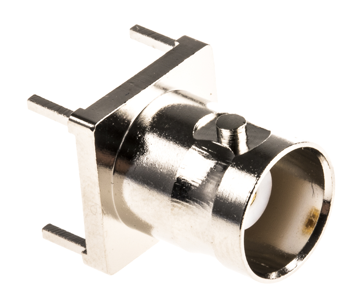 Amphenol RF, Jack PCB Mount BNC Connector, 50Ω, Through Hole Termination, Straight Body