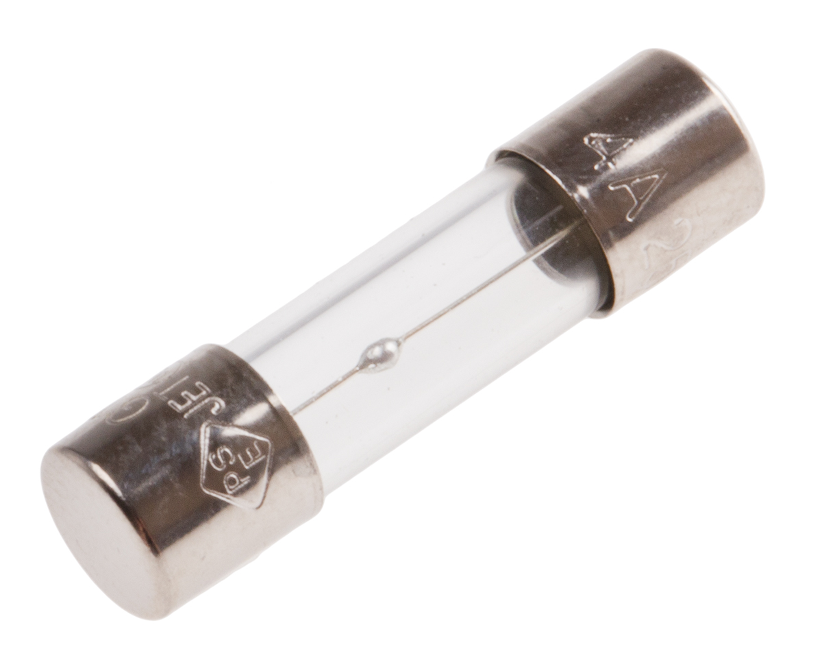 RS PRO 4A T Glass Cartridge Fuse, 5 x 20mm
