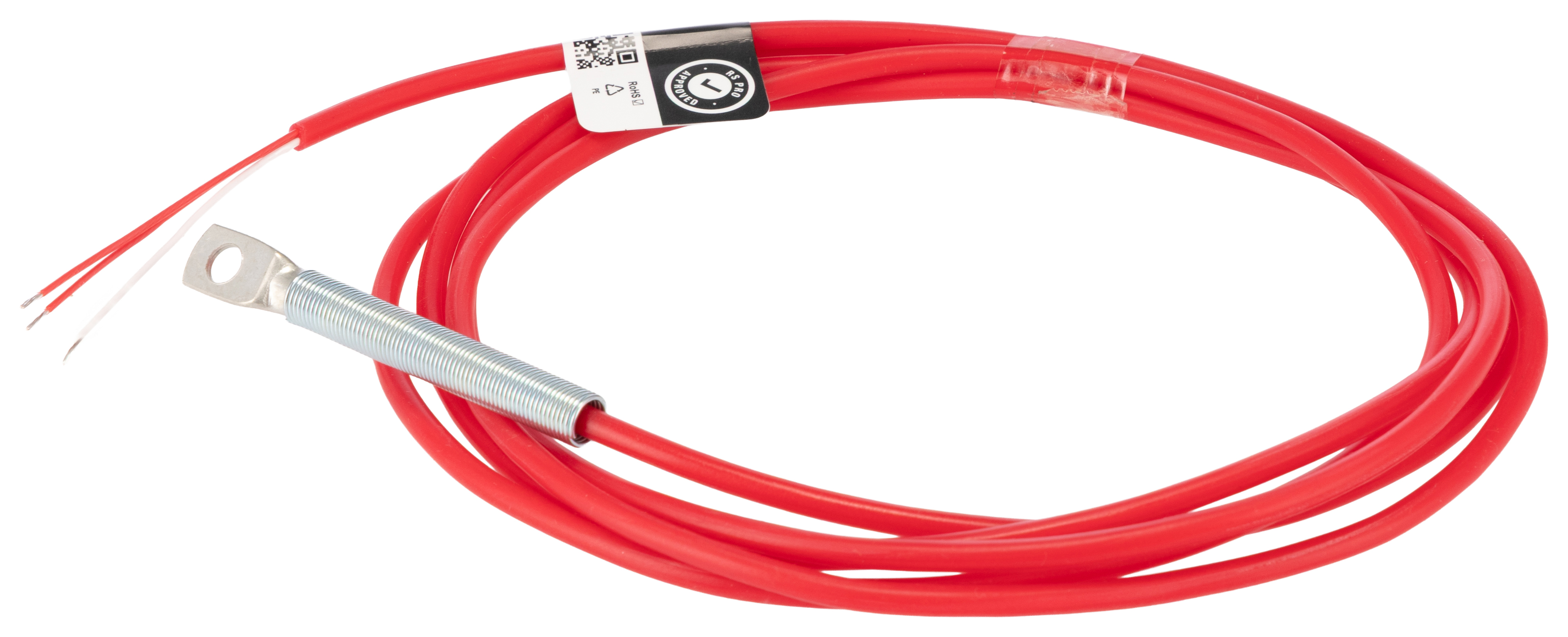 RS PRO PT1000 Temperature Sensor, 9.4mm Dia, 26mm Long, 3 Wire, 200°C Max