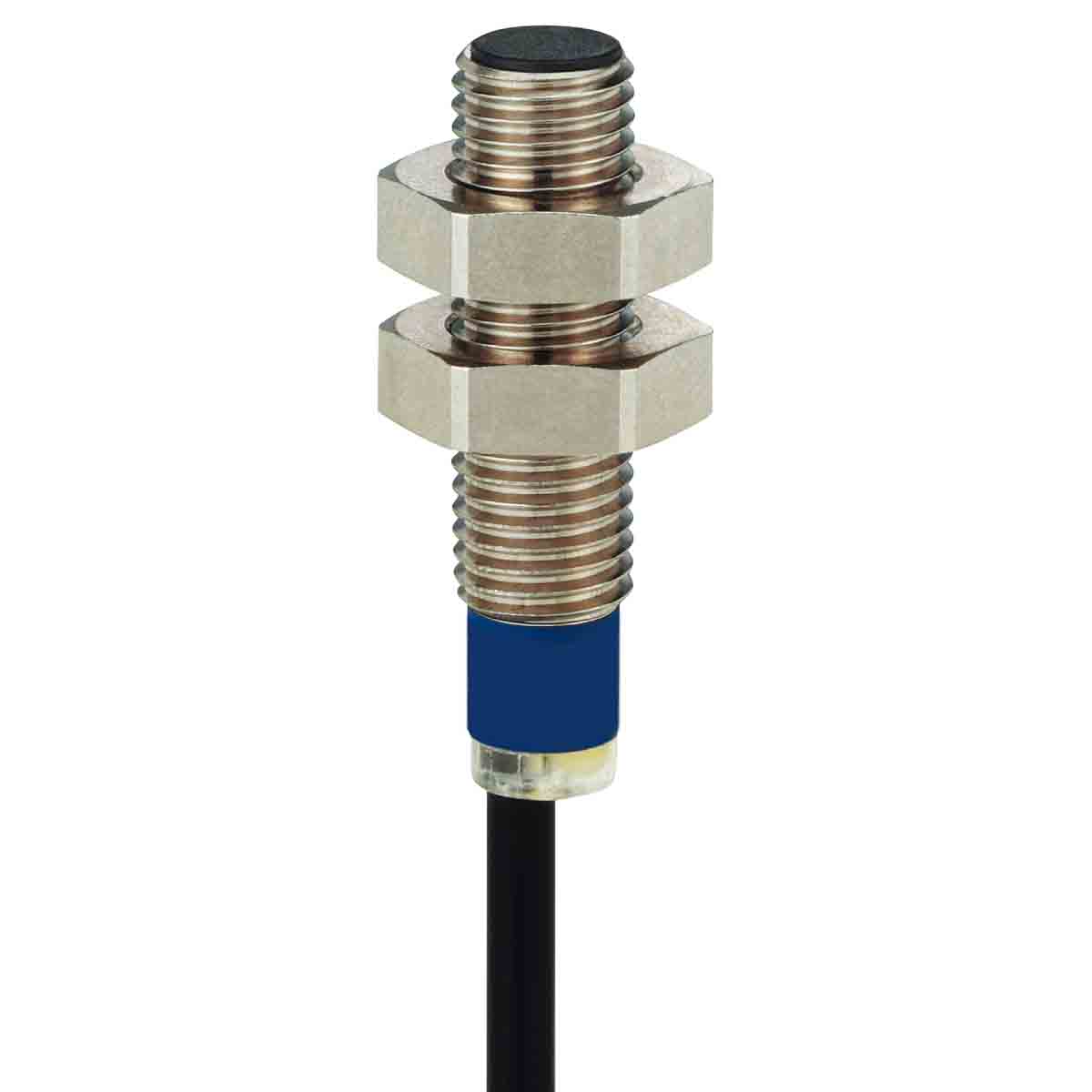 Telemecanique Sensors Inductive Threaded Barrel Proximity Sensor, M8, 2.5 mm Detection, 2-Wire NO, 10 → 58 V dc,