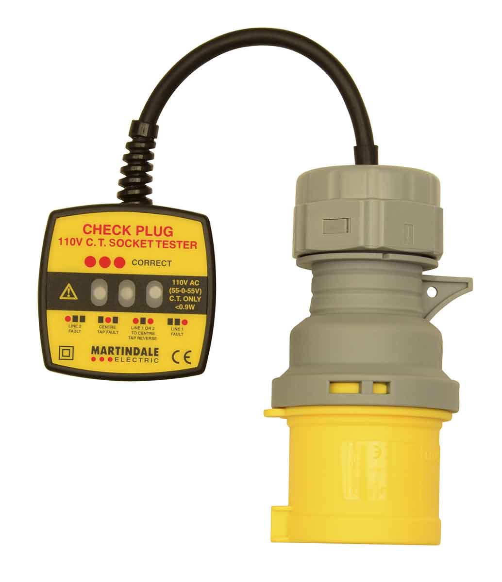 Martindale Socket Tester 16/32A 110V ac Cat II 150 V RS Calibration