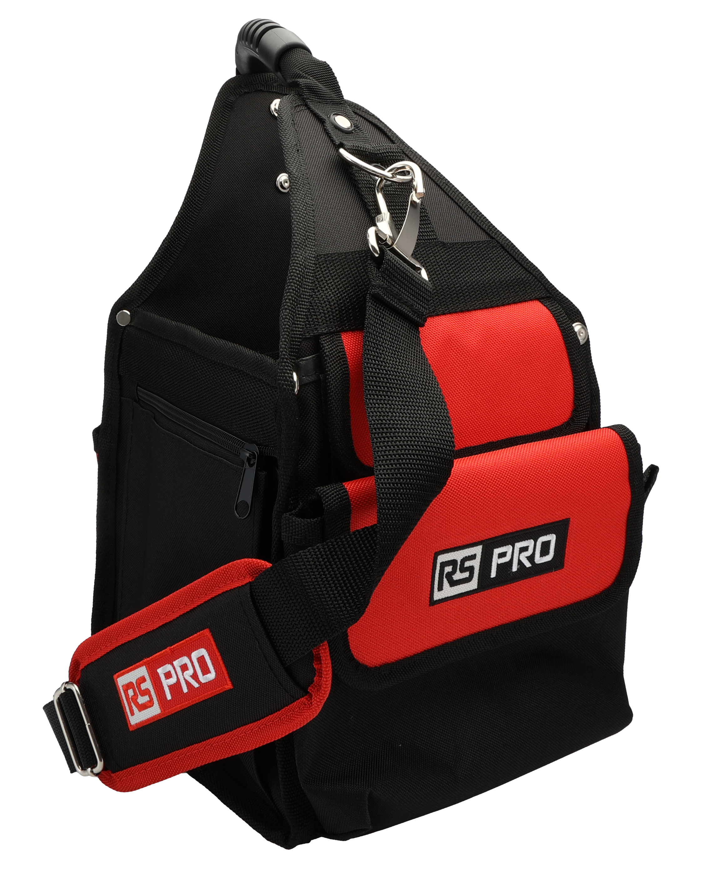 RS PRO 600 Denier Fabric Tool Bag with Shoulder Strap 230mm x 220mm x 370mm