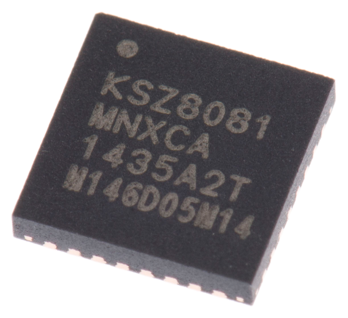 Microchip , 1-Channel Ethernet Transceiver 32-Pin QFN, KSZ8081MNXCA-TR