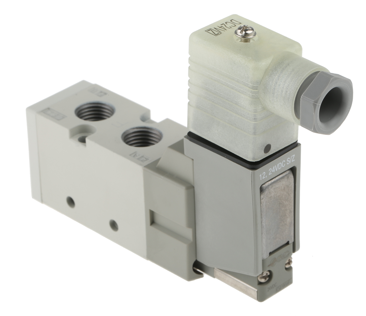 SMC 5/2 Proportional Control Valve - Pilot/Pilot G 1/4 VF3000 Series 24V dc