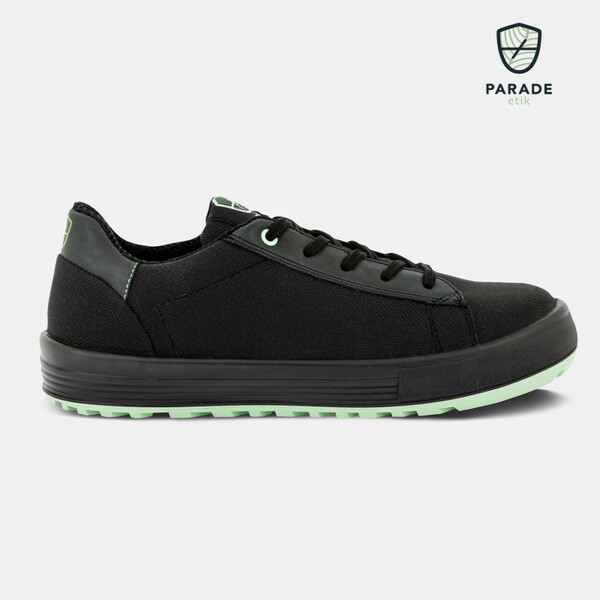Parade VERGER Unisex Black Stainless Steel Toe Capped Safety Trainers, UK 11, EU 46