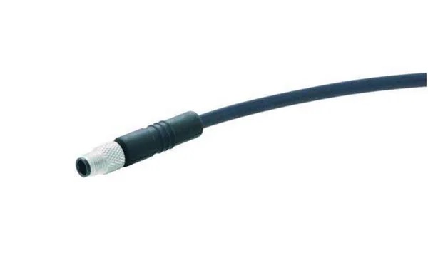 HARTING Male 4 way Threaded to Female 4 way Cable, 2 m