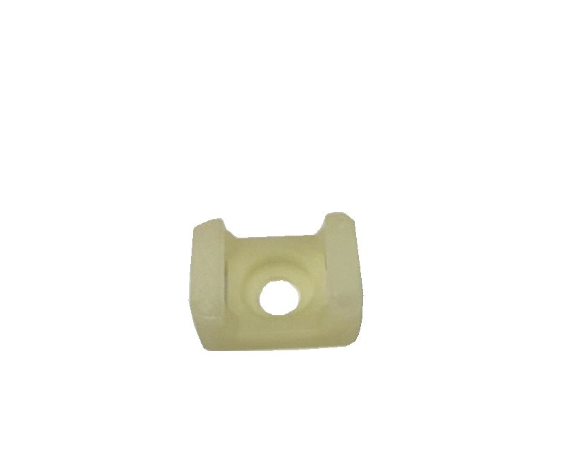RS PRO Natural Cable Tie Mount 10 mm x 15mm, 5.1mm Max. Cable Tie Width