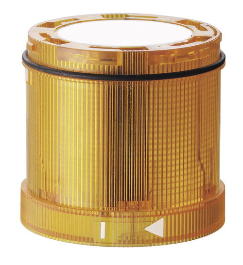 Werma KombiSIGN 72 Series Yellow Blinking, Steady Effect Beacon, 24 V, LED Bulb, AC, DC, IP65