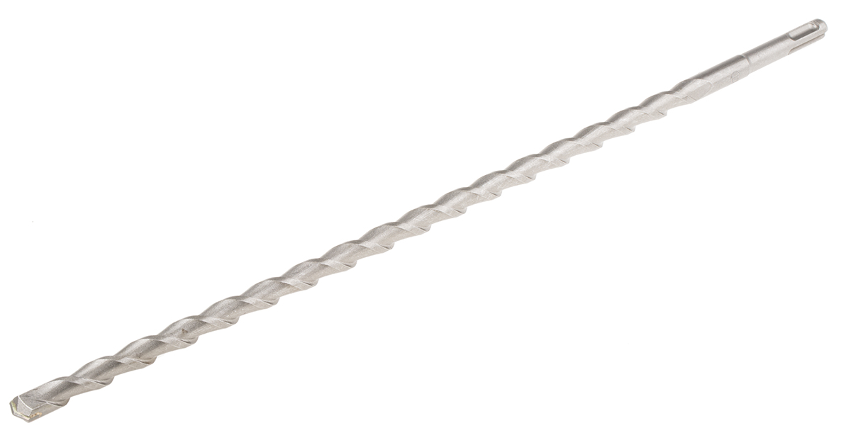 RS PRO Carbide Tipped SDS Plus Drill Bit for Masonry, 12mm Diameter, 450mm Overall
