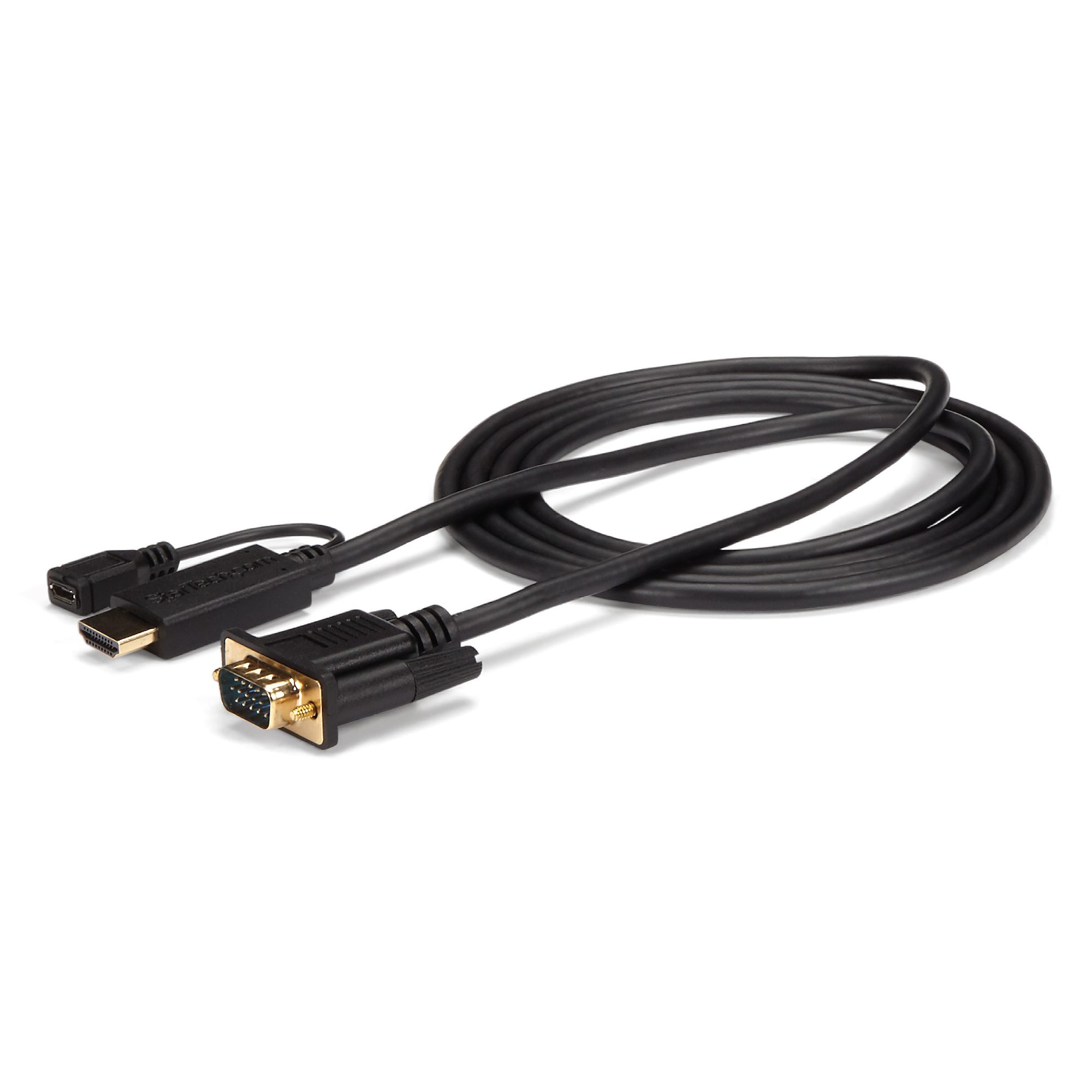 StarTech.com HDMI to VGA Adapter, 900mm Length - 1920 x 1200 Maximum Resolution