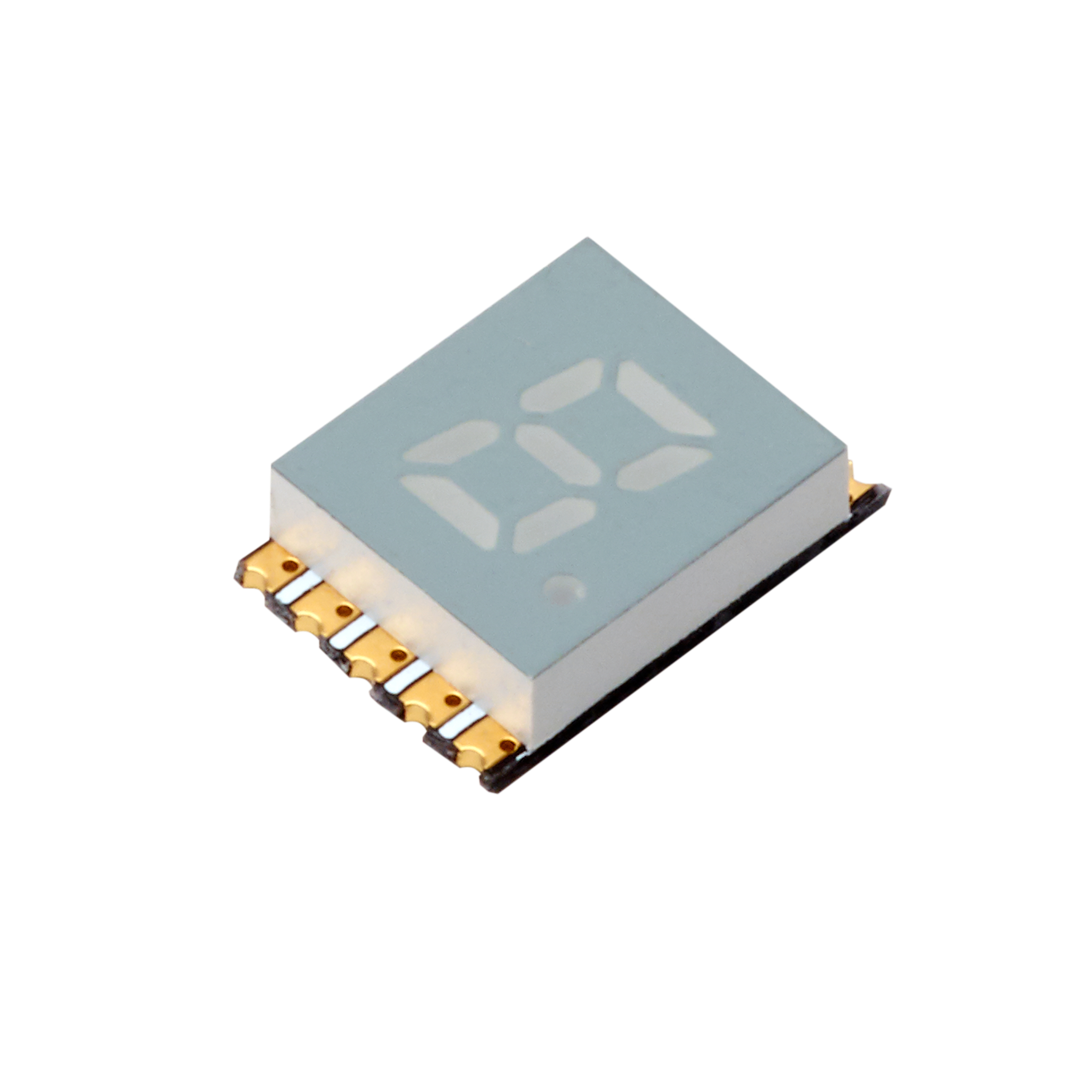 HDSM-203H Broadcom LED LED Display, CC Green 5 mcd RH DP 5.1mm