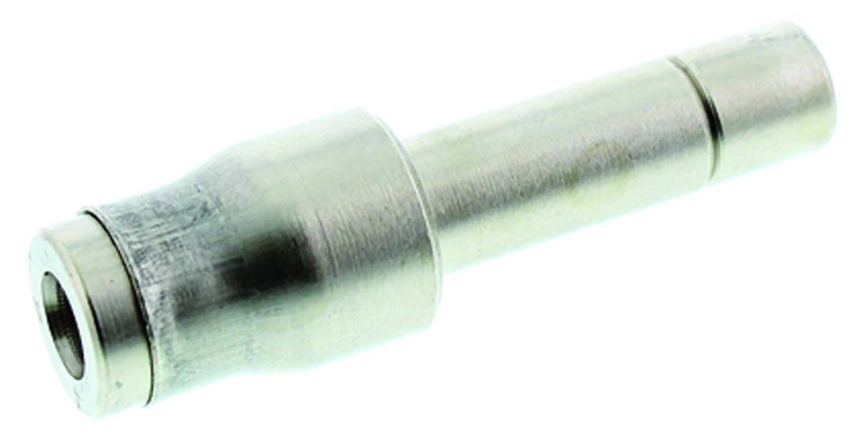 Legris LF3600 Series Straight Threaded Adaptor, Push In 8 mm to Push In 4 mm, Threaded-to-Tube Connection Style