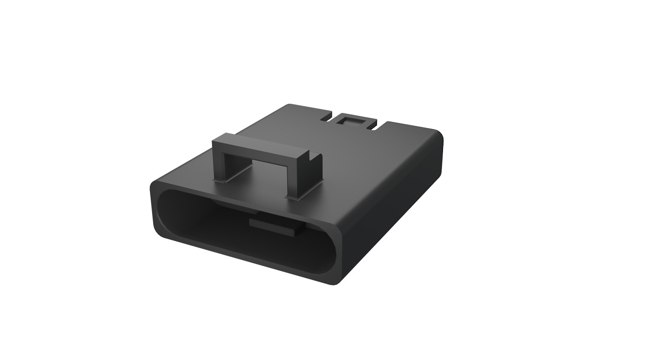 Amphenol Communications Solutions FLHP6100 Series Straight Wire Mount PCB Socket, 6-Contact, 1-Row, 2.5mm Pitch, Crimp