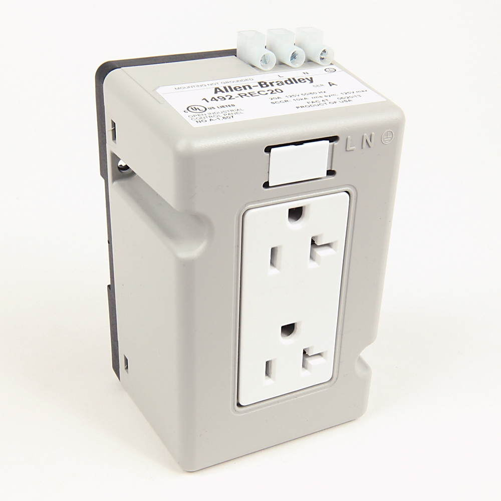 Allen Bradley 1492-R Series Receptacle for Use with 1492