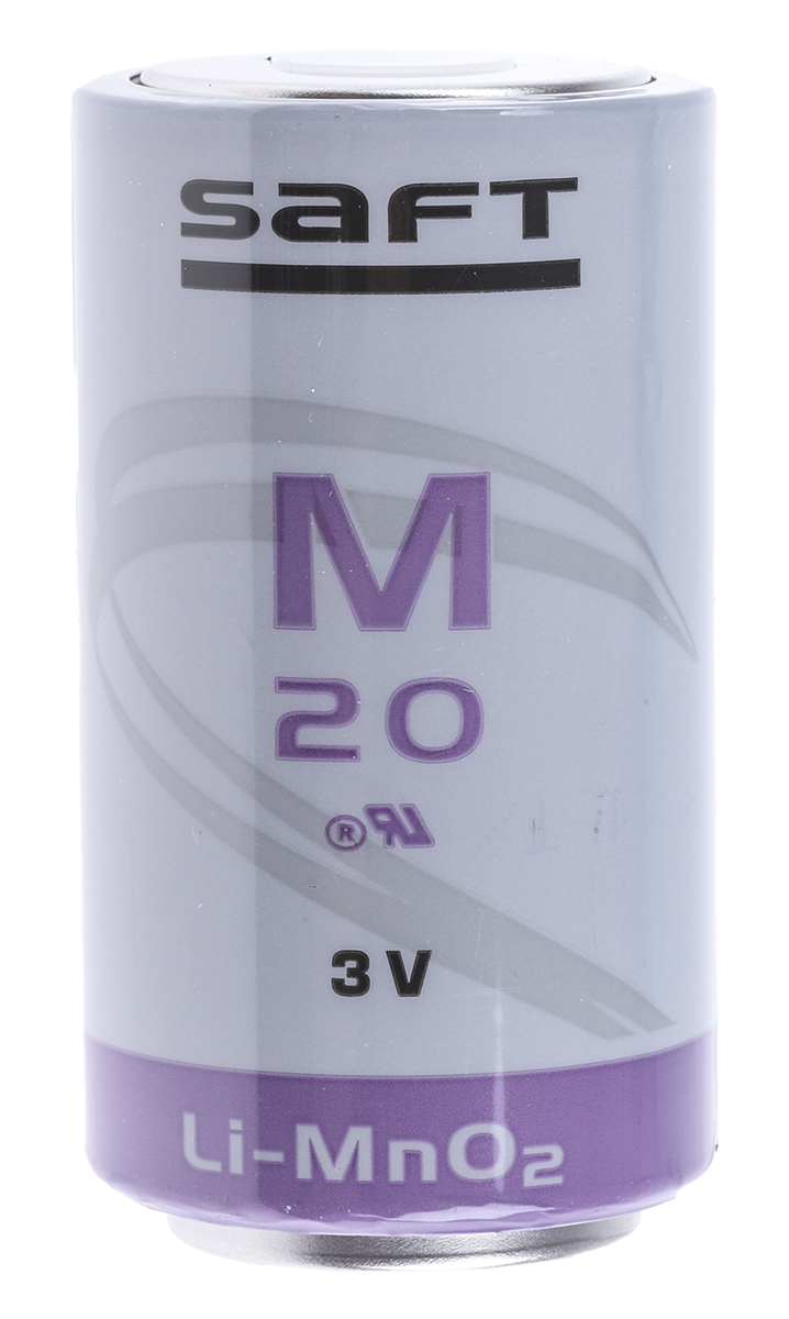 Saft 3V Lithium Manganese Dioxide D Battery