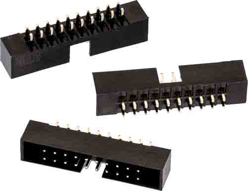 Wurth Elektronik WR-BHD Series Straight Through Hole PCB Header, 26 Contact(s), 2 mm Pitch, 2 Row