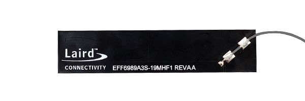 Ezurio EFF6989A3S-19MH4L Plate Multi-Band Antenna with IPEX Connector, 4G, 5G, NB IoT