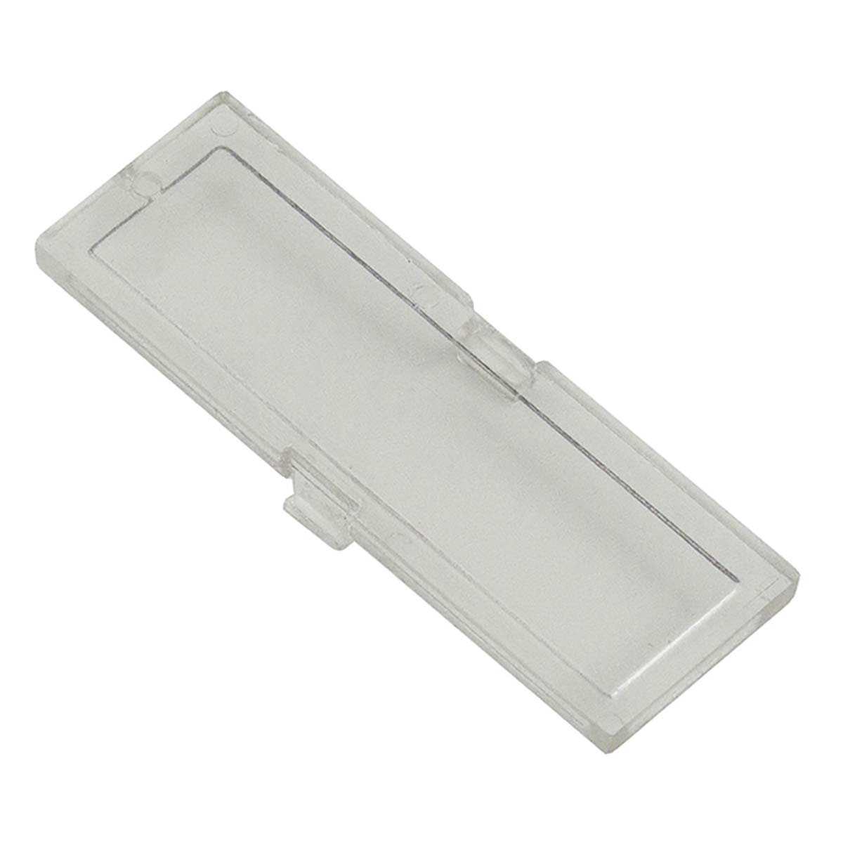 RS PRO Polycarbonate Cover for Use with CNMB/1 DIN Rail Modular Enclosure, 42 x 14 x 5mm